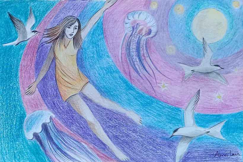 A drawing I did a few years ago that I thought would be great for this project 