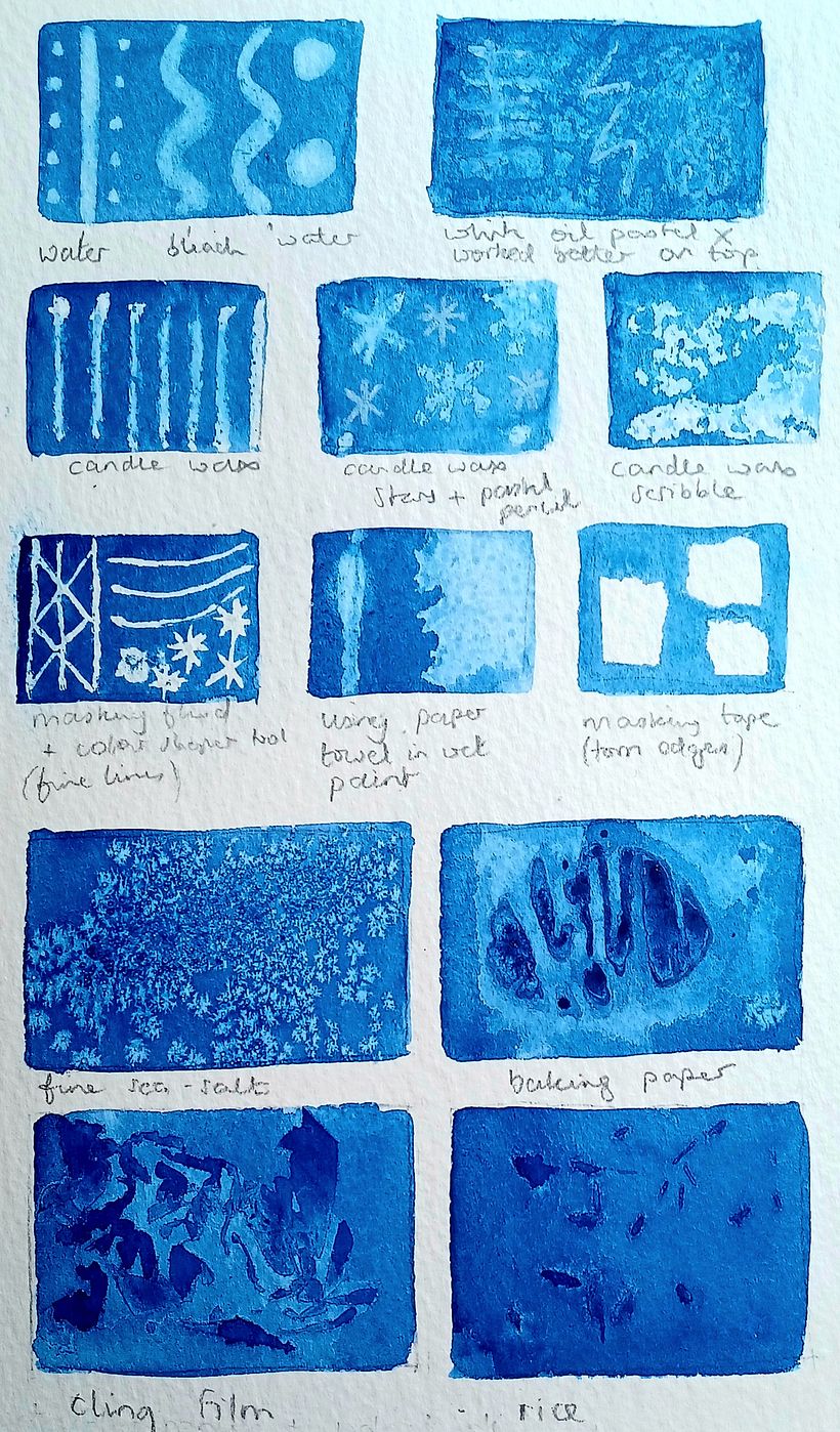 Exploring ways of creating texture 