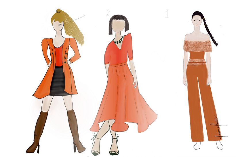 Mi proyecto del curso: Ilustración de bocetos de moda 1