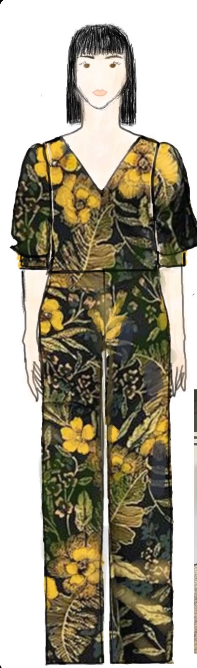 Mi proyecto del curso: Ilustración de bocetos de moda 3