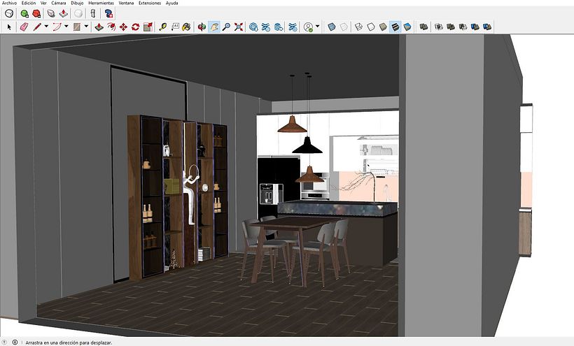 D5 RENDER sketchup Scene free by Oscar creativo 9
