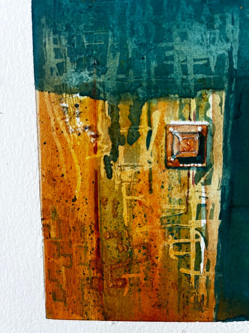 Meu projeto do curso: Masterclass de texturas em aquarela 3