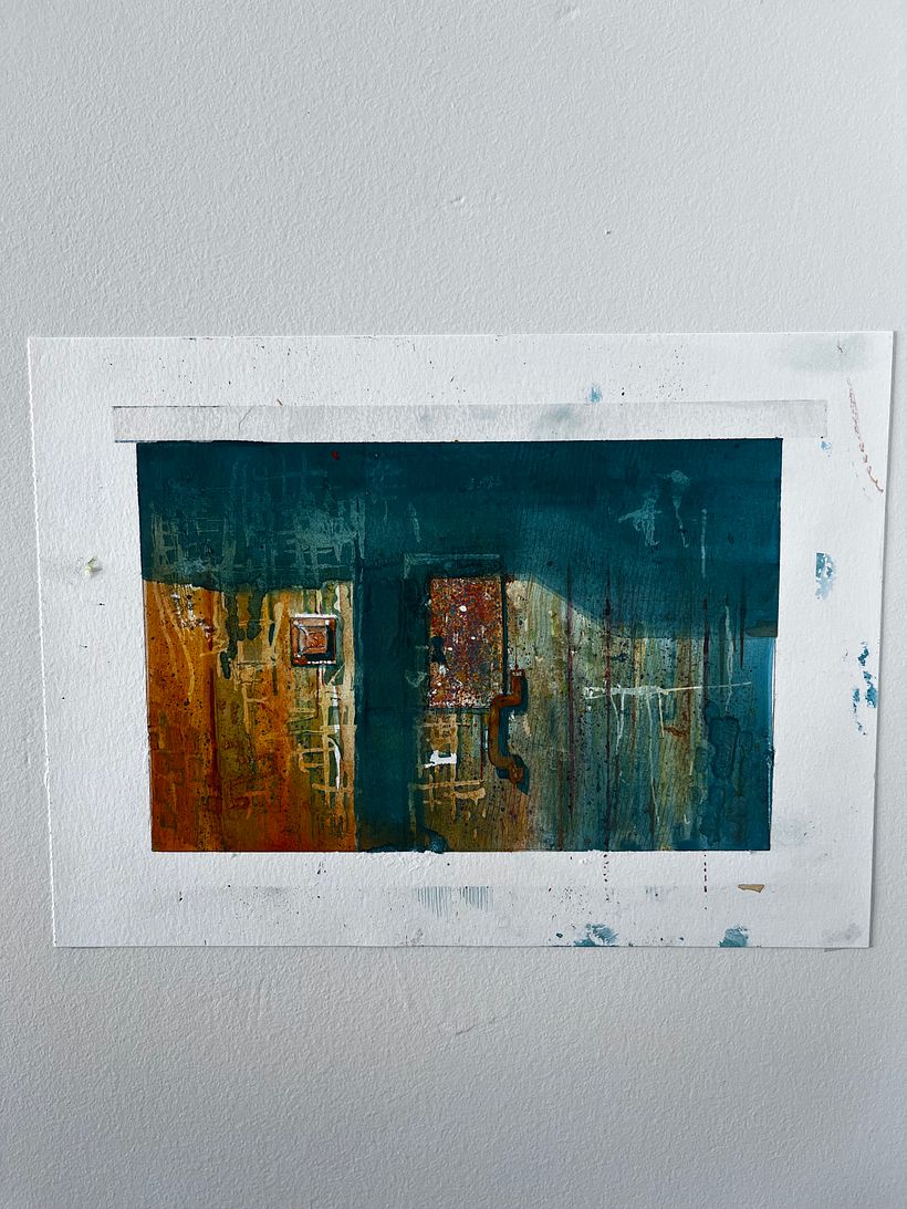 Meu projeto do curso: Masterclass de texturas em aquarela 4