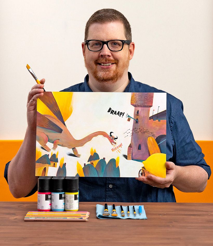 The Colorful Journey of Crafting Stories: A Course in Picture Book Illustration 1