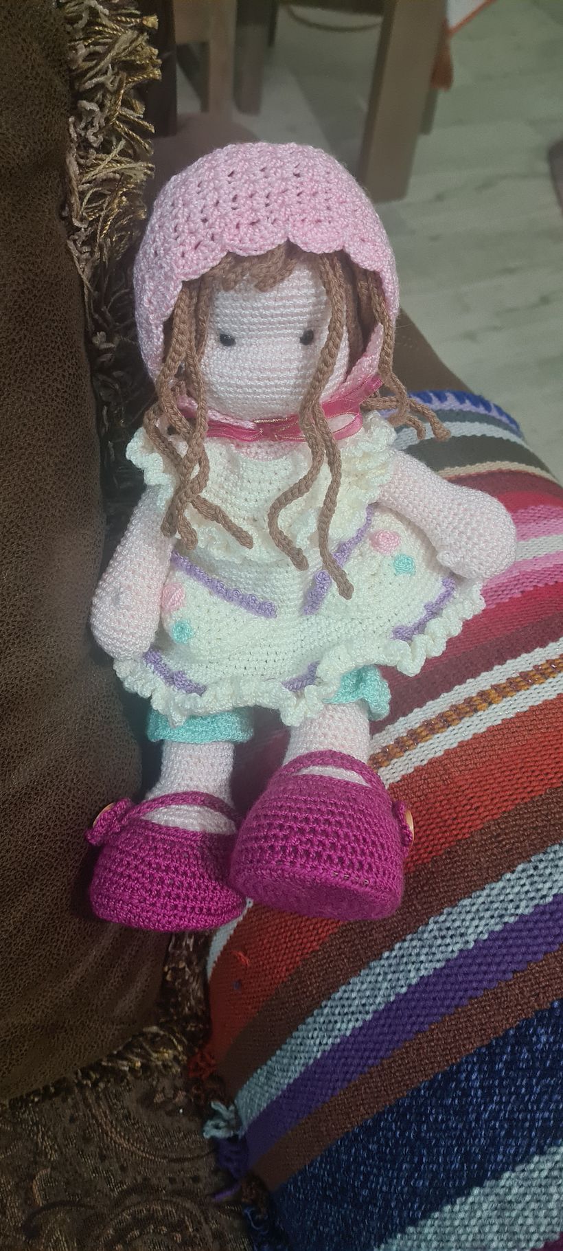Mi proyecto del curso: Elaboración de muñecas amigurumi románticas 1