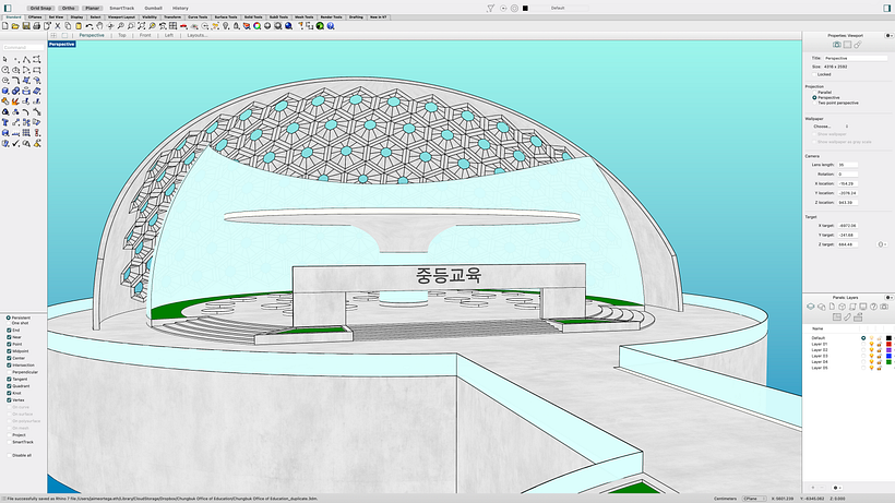 VR Experience for a Korean University 2