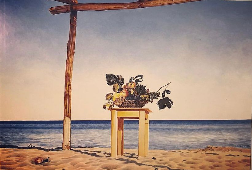 Amo Caravaggio, acrilico 