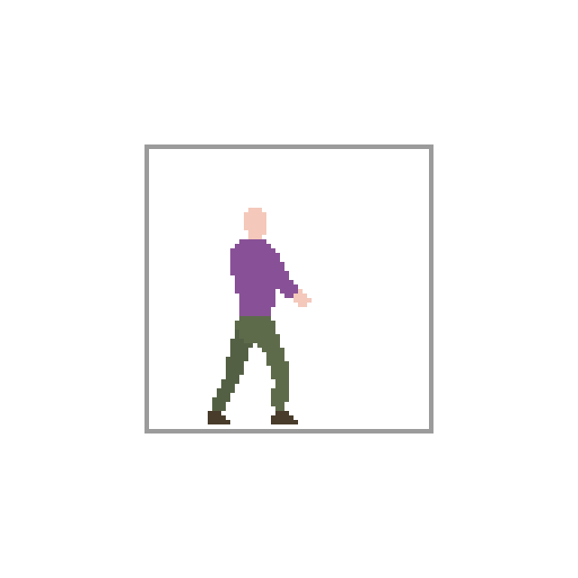 Colored Silhouette