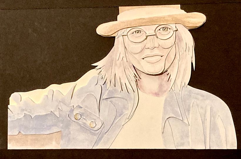 My project for course: 3D Portraits with Paper Layers 3