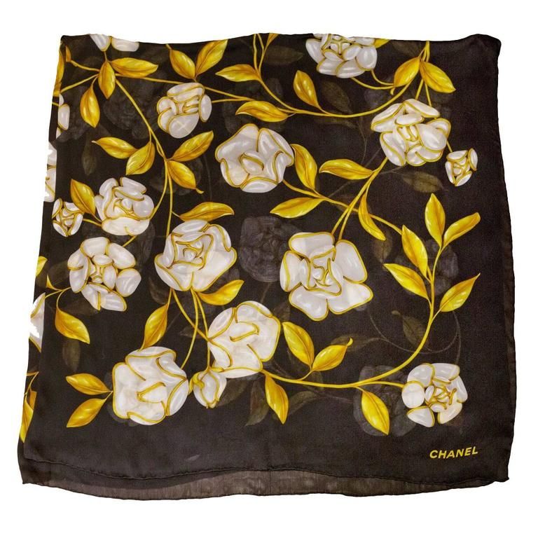 Inspired by 'Coco Chanel' - Black and Gold Camellias 5