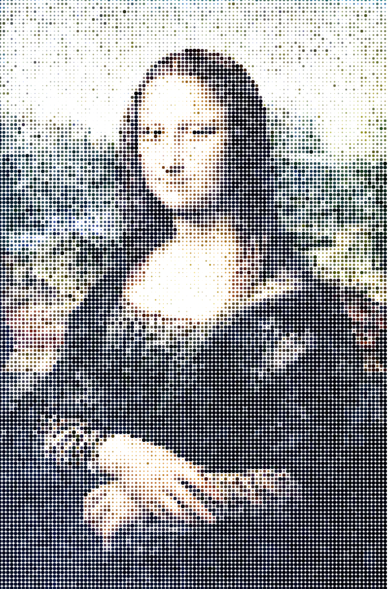 Creative Coding: Generating an image with dots 2