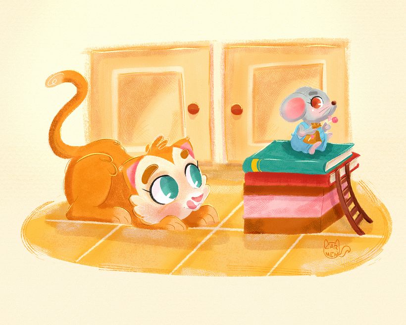 Mi proyecto del curso: Creación de personajes infantiles: técnicas y estilo 4