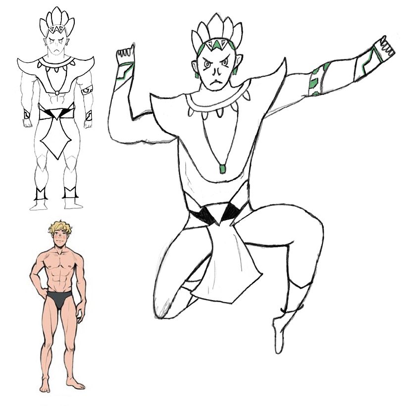 My project for course: Design & Illustration of Dynamic Characters 1