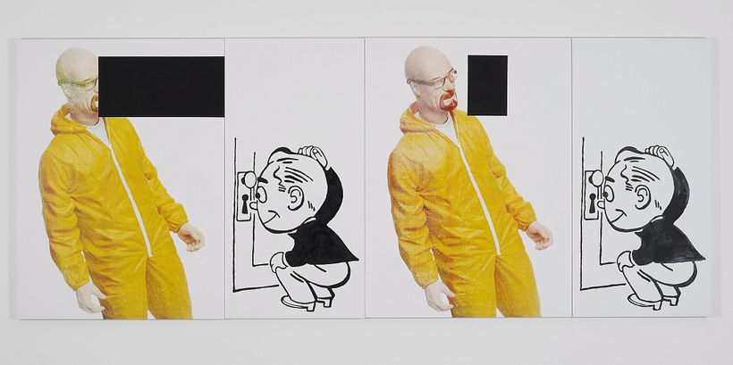 Julia Wachtel, ‘Bad,’ 2015.