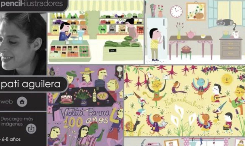 Pati Aguilera's portfolio, focused on children's illustration