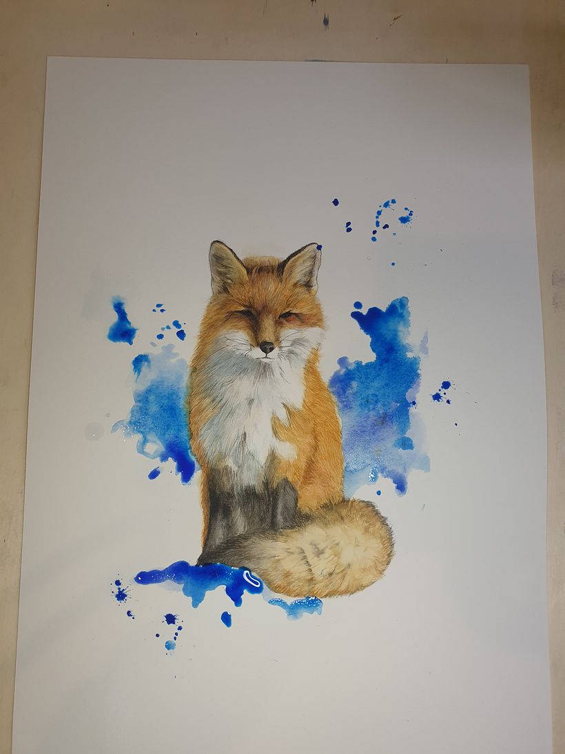 Il mio progetto del corso: Illustrazione scientifica di animali ad acquerello 3