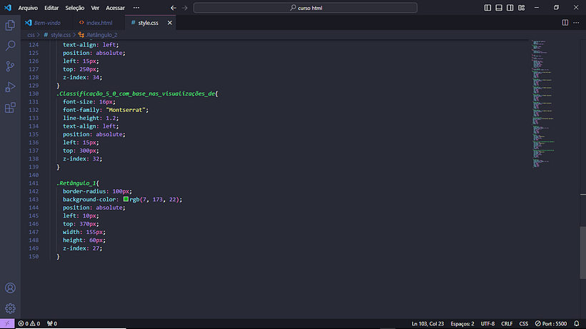 Meu projeto do curso: HTML, CSS e JavaScript para iniciantes 7