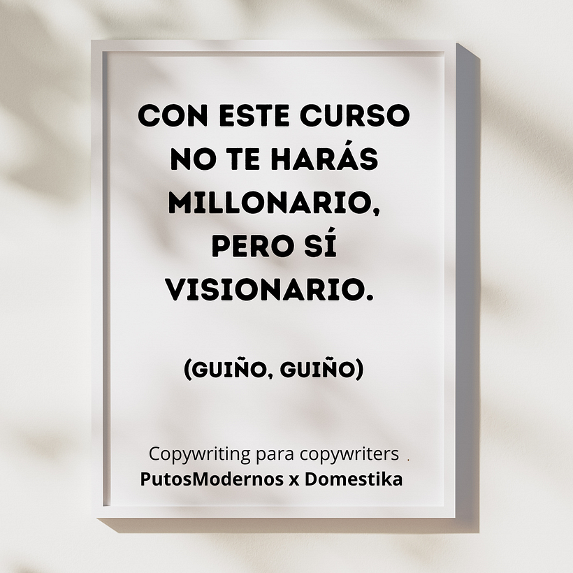 **Copy:**  ¡Domestika y  Putos Modernos te invitan a desafiar las reglas de la escritura de una manera única!