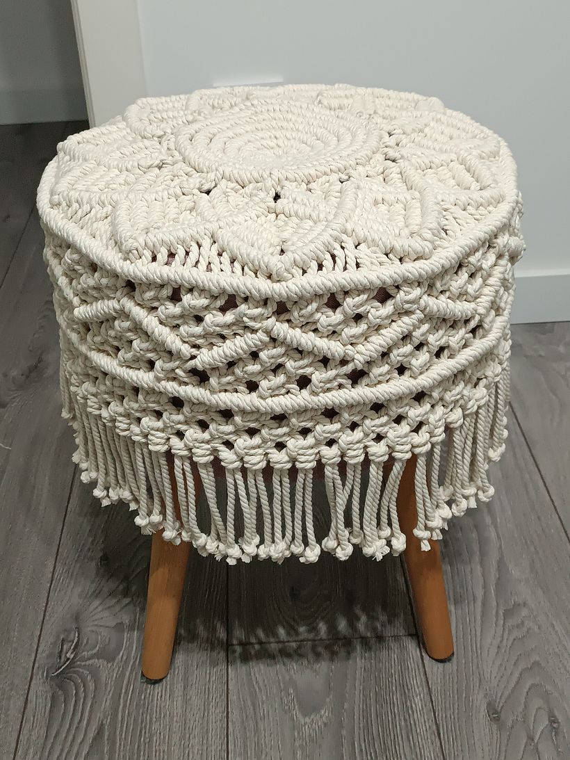 Mi proyecto del curso: Técnicas de macramé circular 1