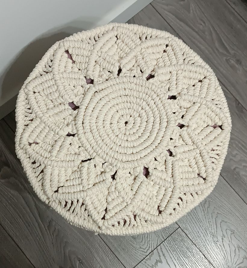 Mi proyecto del curso: Técnicas de macramé circular 2