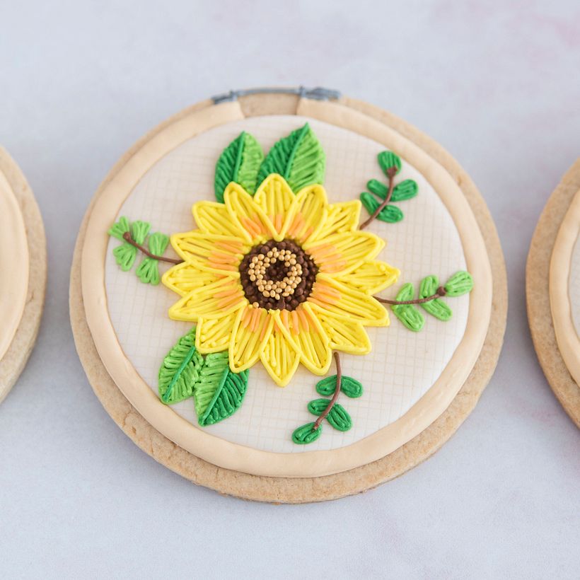 Embroidery Hoop Cookies 3