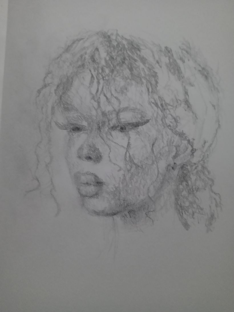 Meu projeto do curso: Sketchbook de retratos com lápis grafite 2