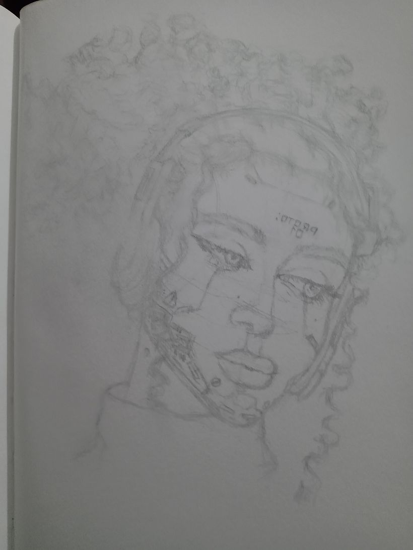 Meu projeto do curso: Sketchbook de retratos com lápis grafite 3