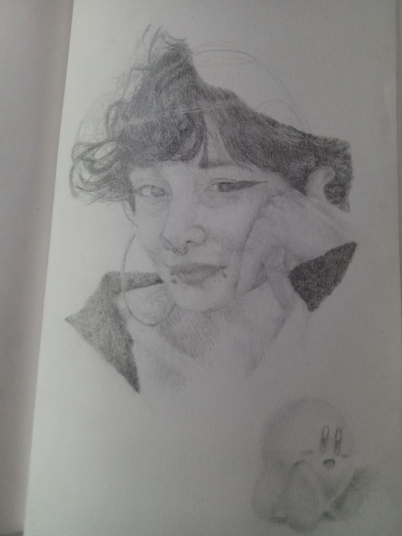 Meu projeto do curso: Sketchbook de retratos com lápis grafite 5