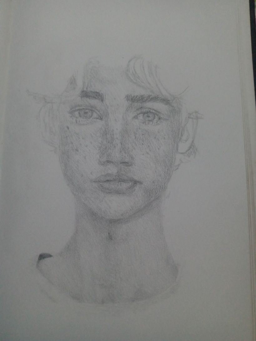 Meu projeto do curso: Sketchbook de retratos com lápis grafite 8