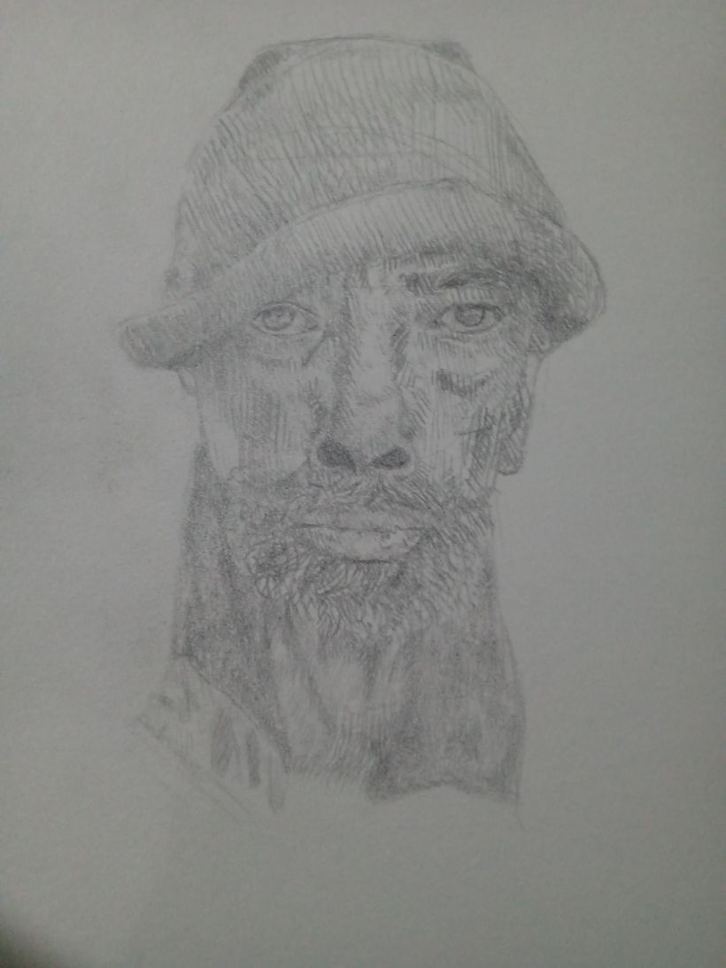Meu projeto do curso: Sketchbook de retratos com lápis grafite 10