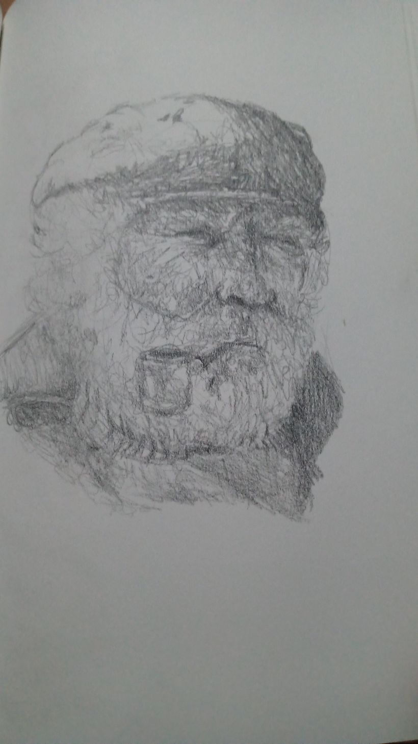 Meu projeto do curso: Sketchbook de retratos com lápis grafite 15