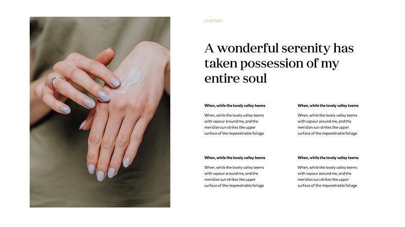 Project for course 'Presentation Design: Create a Professional Template' 6