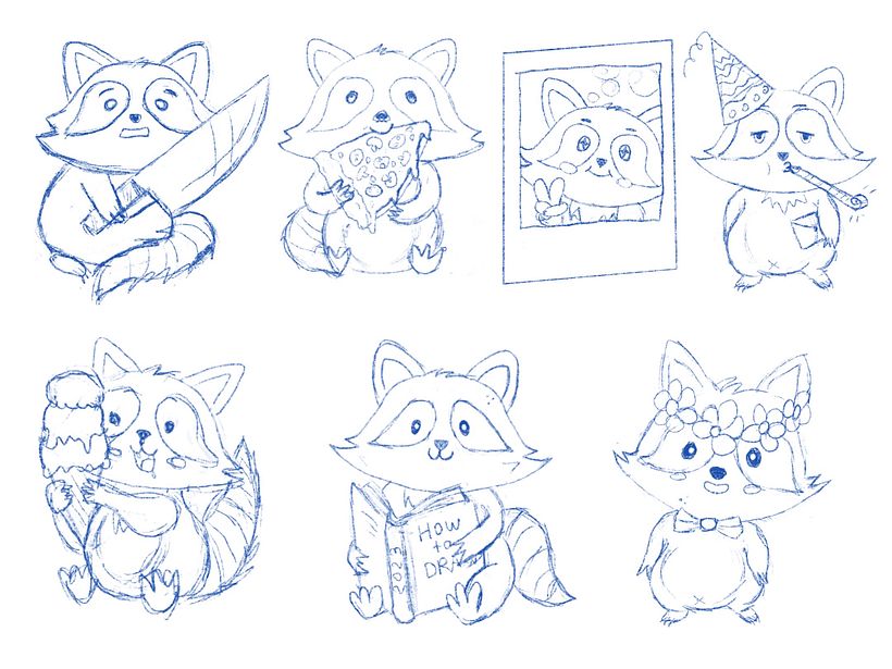 My project for course: Kawaii Illustration: Create Charming Characters 4