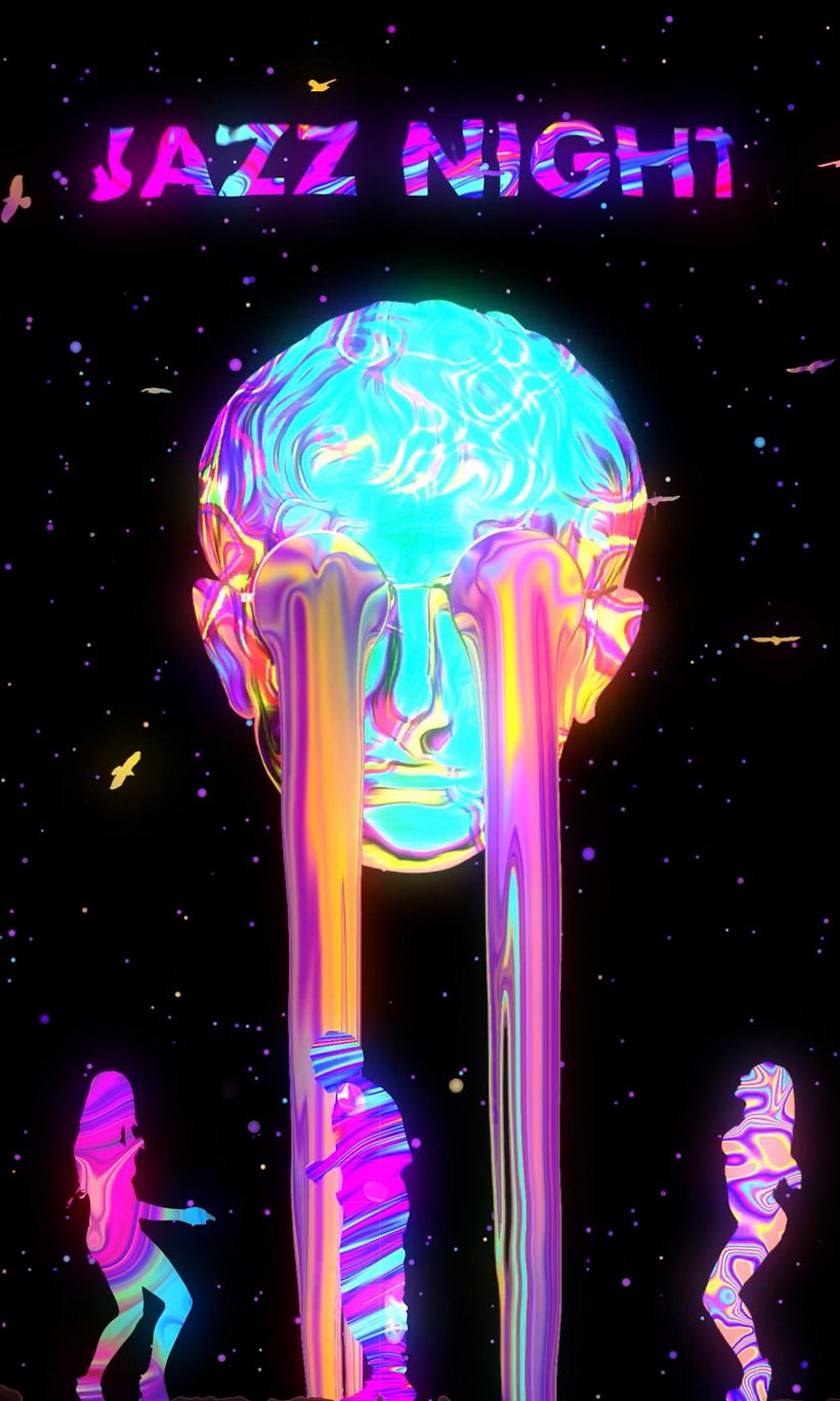 My project for course: Psychedelic Animation with Photoshop and After Effects 1