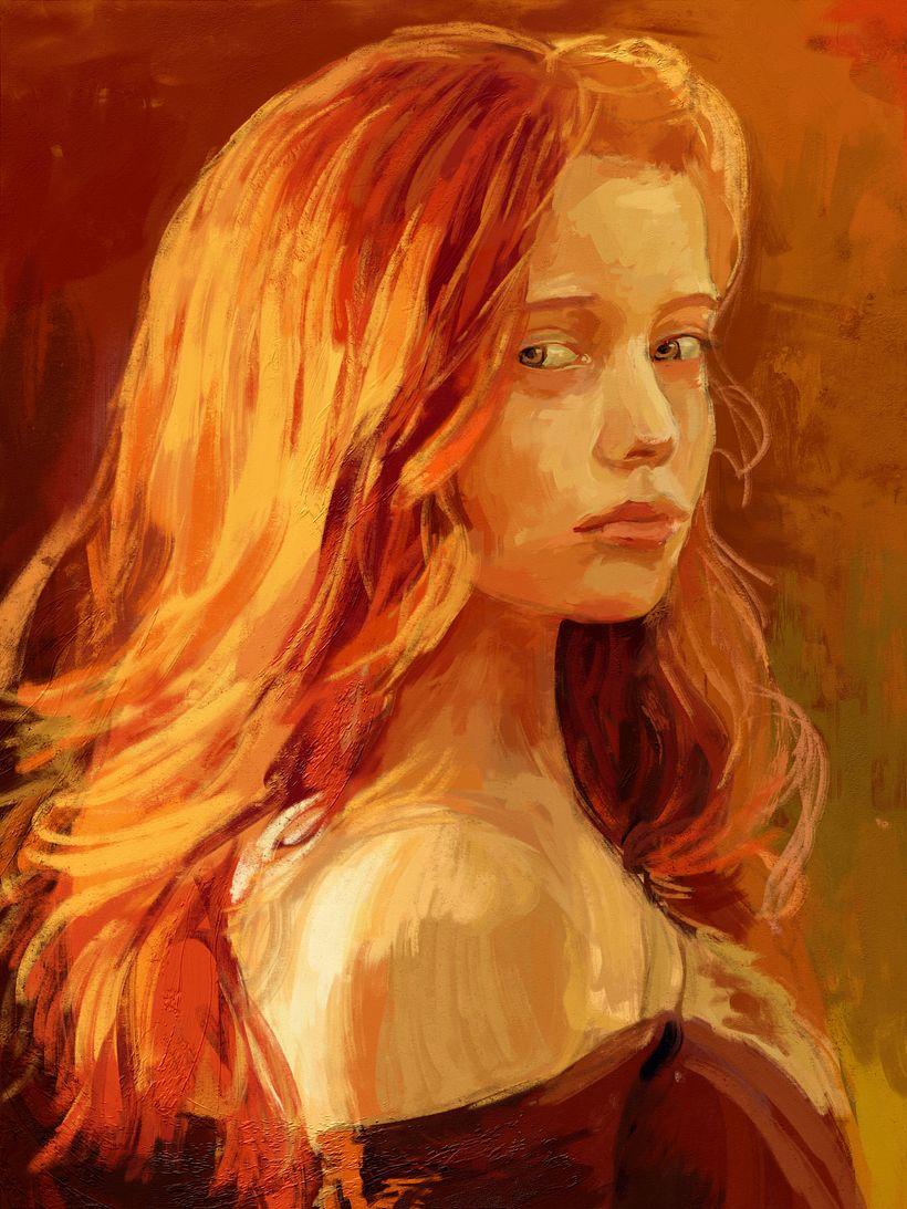 My project for course: Digital Portraits with a Traditional Style in Photoshop 1