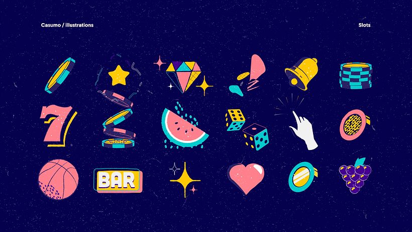 *illustrations for the different idents