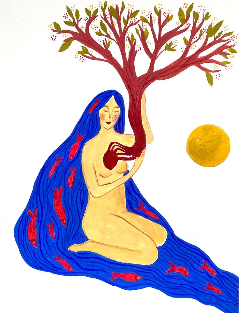 My project for course: Painting with Gouache: Create Poetic Illustrations 1