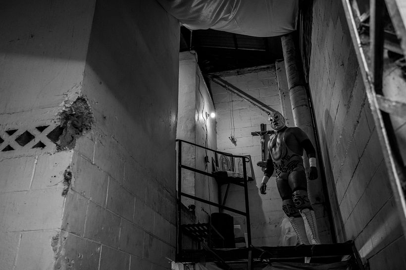 Saliendo de vestidores / Coming out of the dressing room