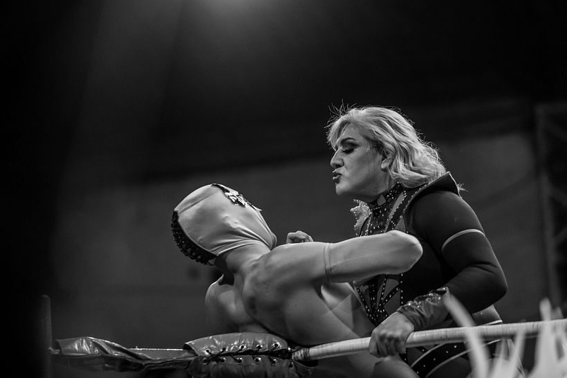 Momentos de picardía durante la lucha / Racy moments during the fight