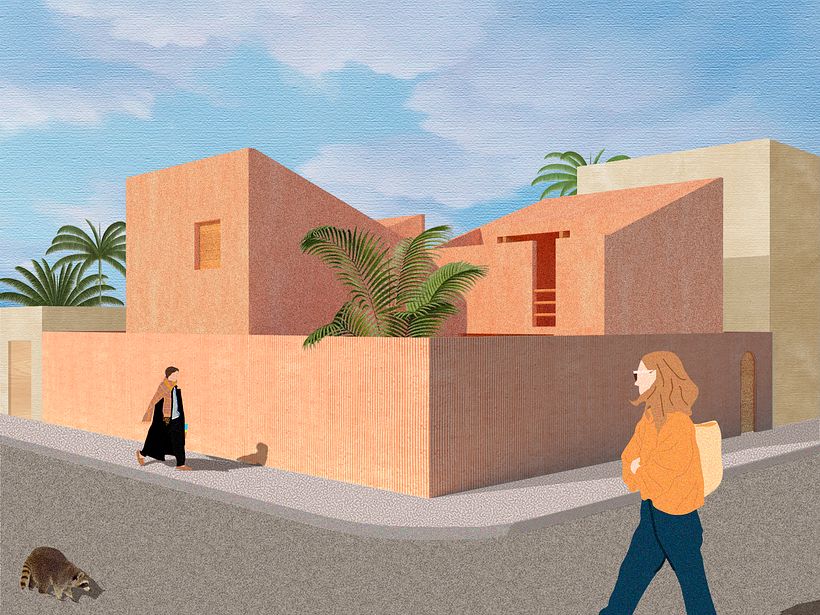 Mi proyecto del curso: Representación gráfica de proyectos arquitectónicos 3