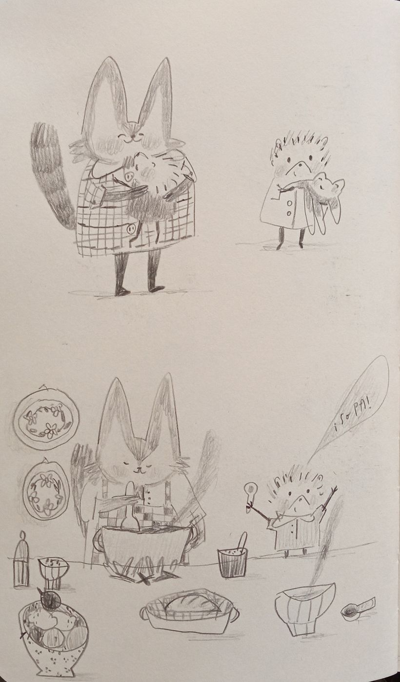 ideas de escenas interactuando