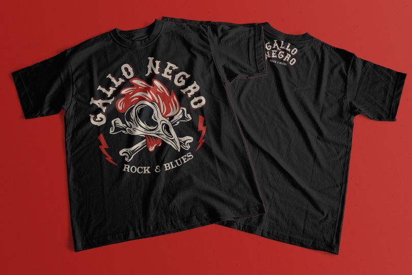 Gallo Negro (logo & merch) 4
