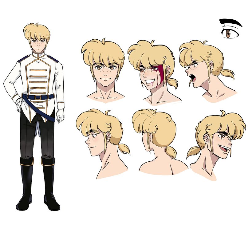 Mi Proyecto del curso: Creación de personajes manga 3