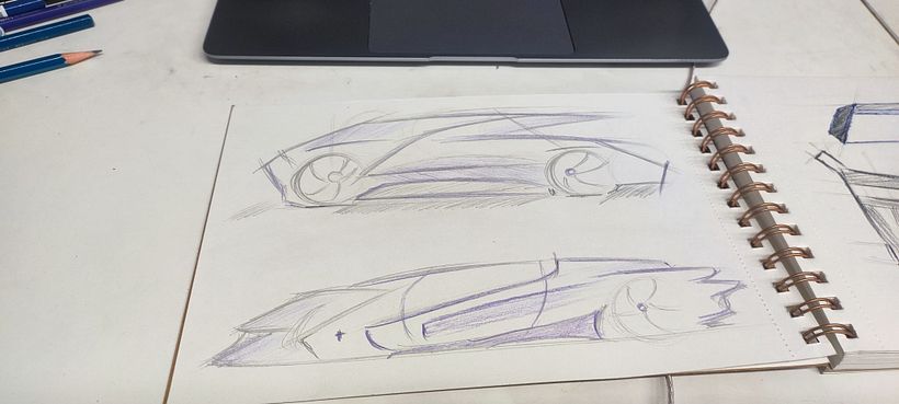 My project for course: Car Design sketching 3
