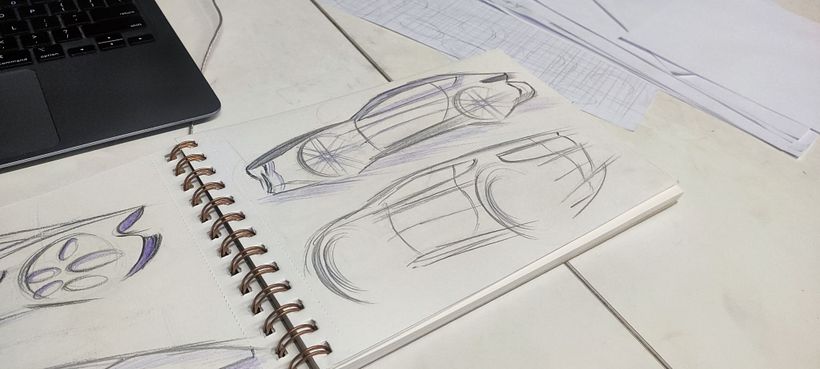My project for course: Car Design sketching 5
