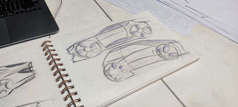 My project for course: Car Design sketching 7
