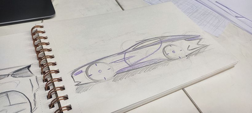My project for course: Car Design sketching 8