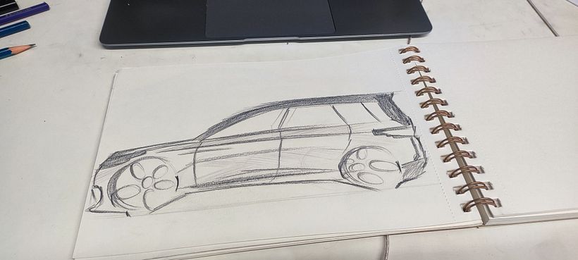 My project for course: Car Design sketching 11