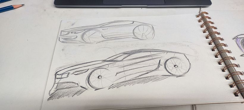 My project for course: Car Design sketching 12