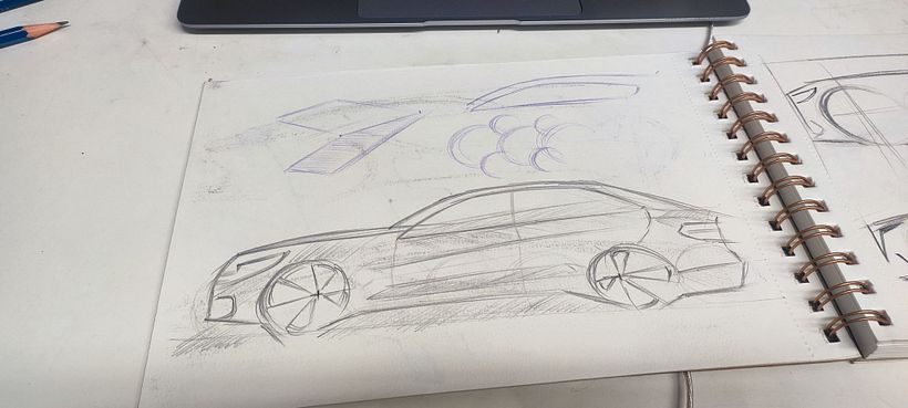 My project for course: Car Design sketching 13